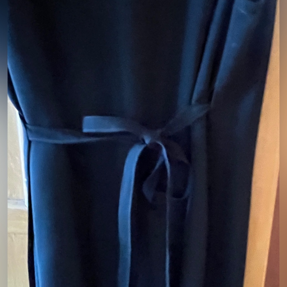 Hino and Malee black wrap dress/or layering piece sleeveless